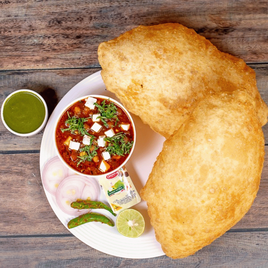  Chole Bhature